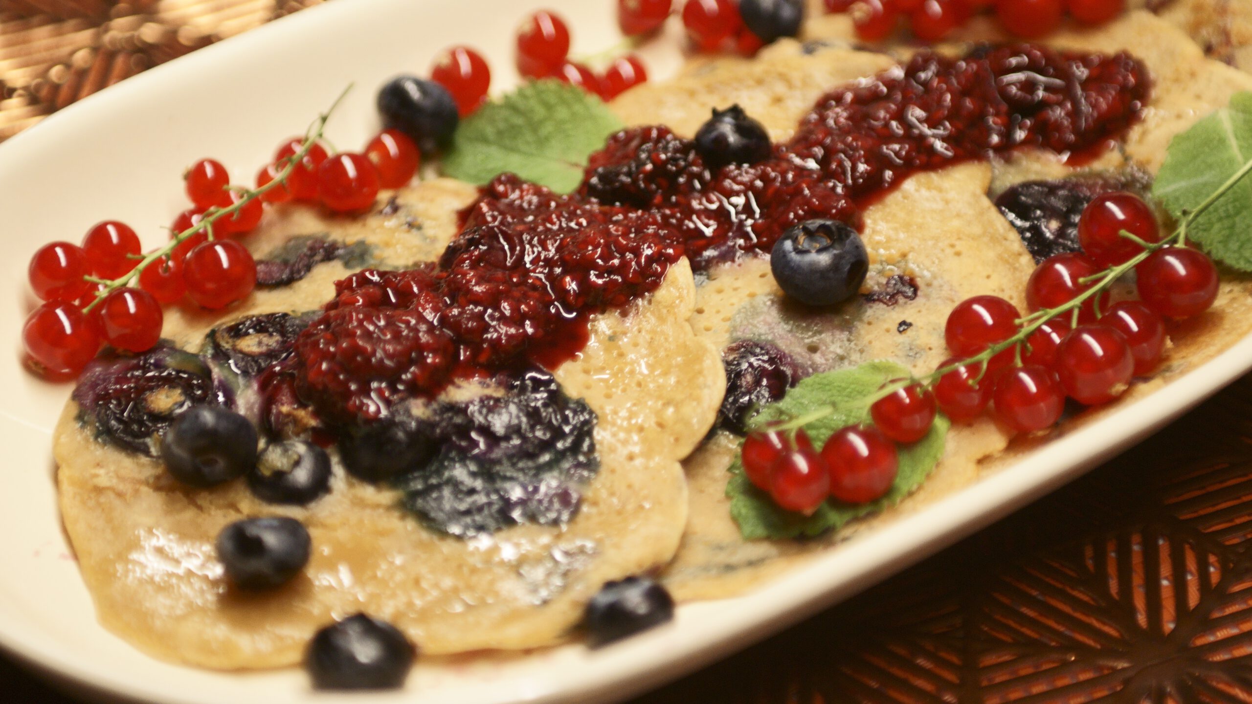 Alkaline vegan blue berry pancakes featured image